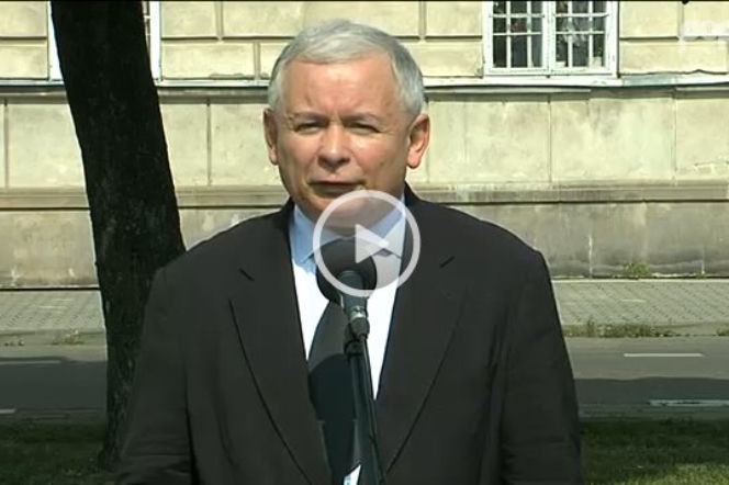 Jarosław Kaczyński w Radomiu, 24.08.2011