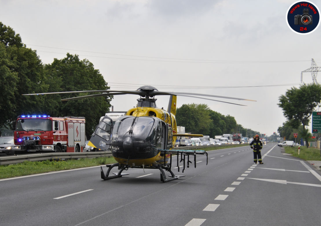 Wypadek w Jawczycach
