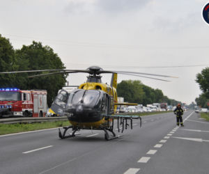 Wypadek w Jawczycach
