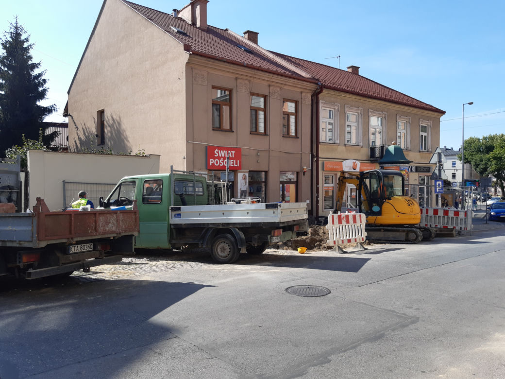 Remont na ulicy Bernardyńskiej