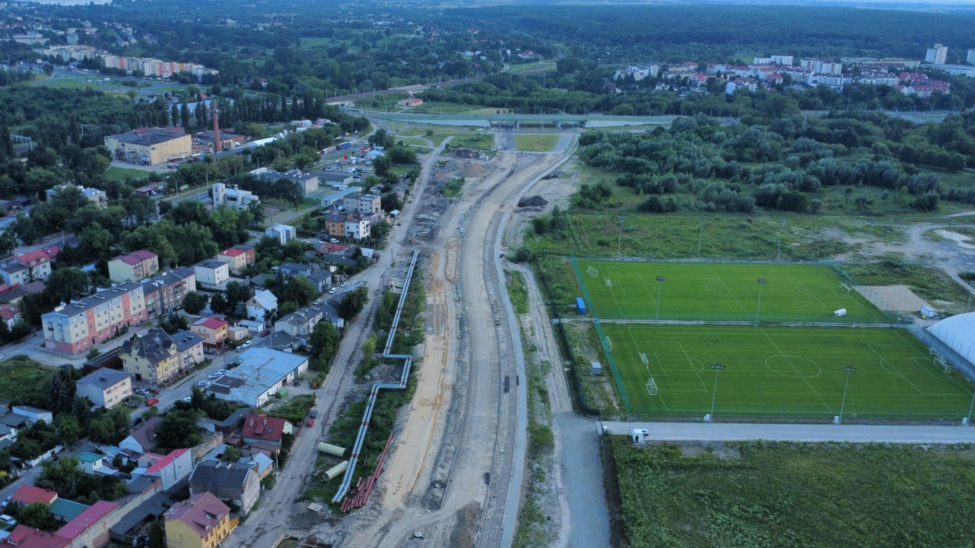 Budowa przedłużenia ulicy Lubelskiego Lipca '80