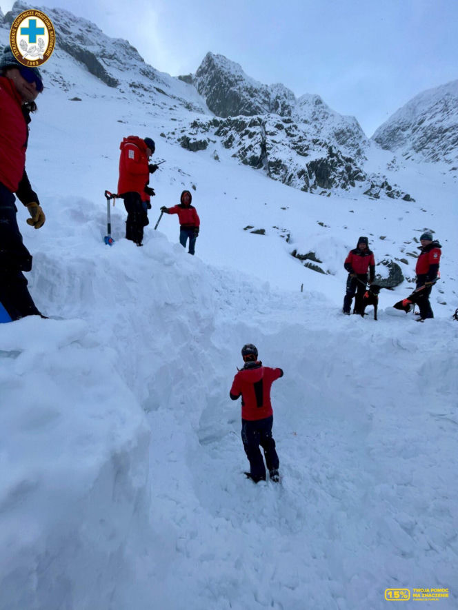 Śmierć turysty w Tatrach