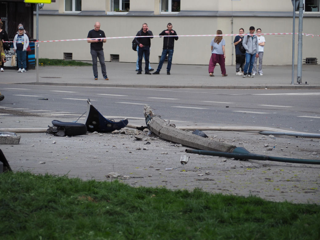 Kraków. Wypadek na os. Zgody