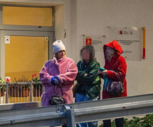Grażyna Szapołowska w  szpitalu