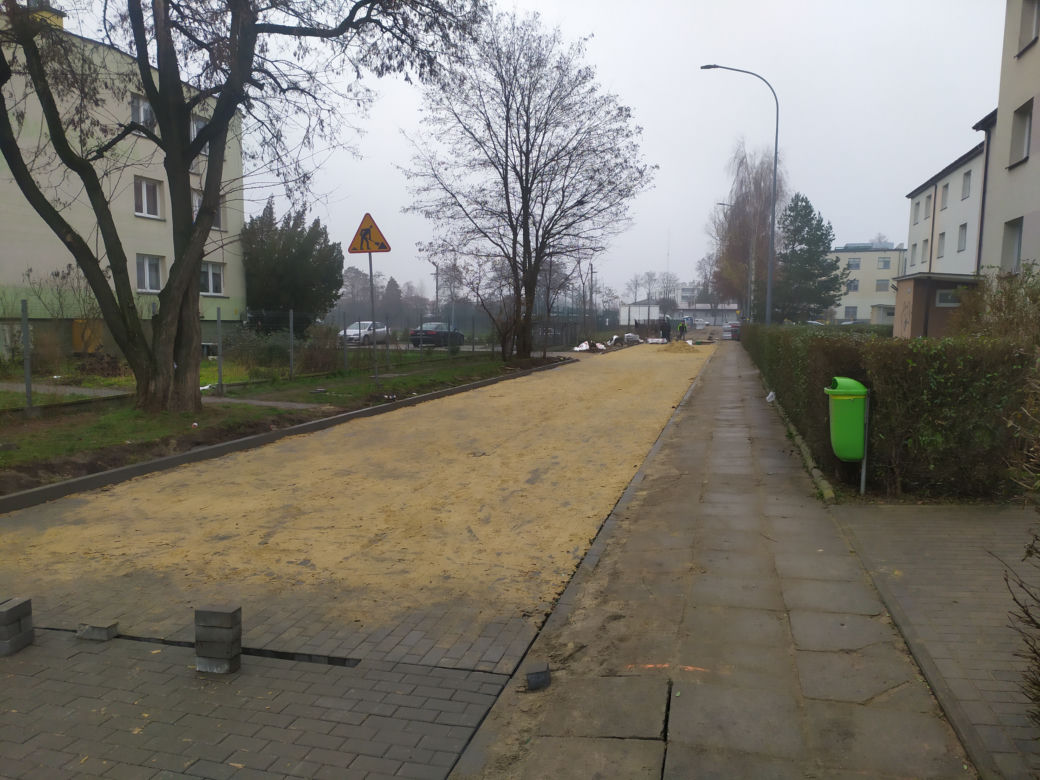 Kończy się remont ulicy Gospodarczej w Siedlcach