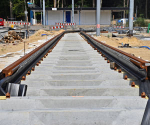 Budowa węzła Głębokie - lipiec 2020