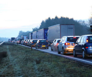 Korek na autostradzie
