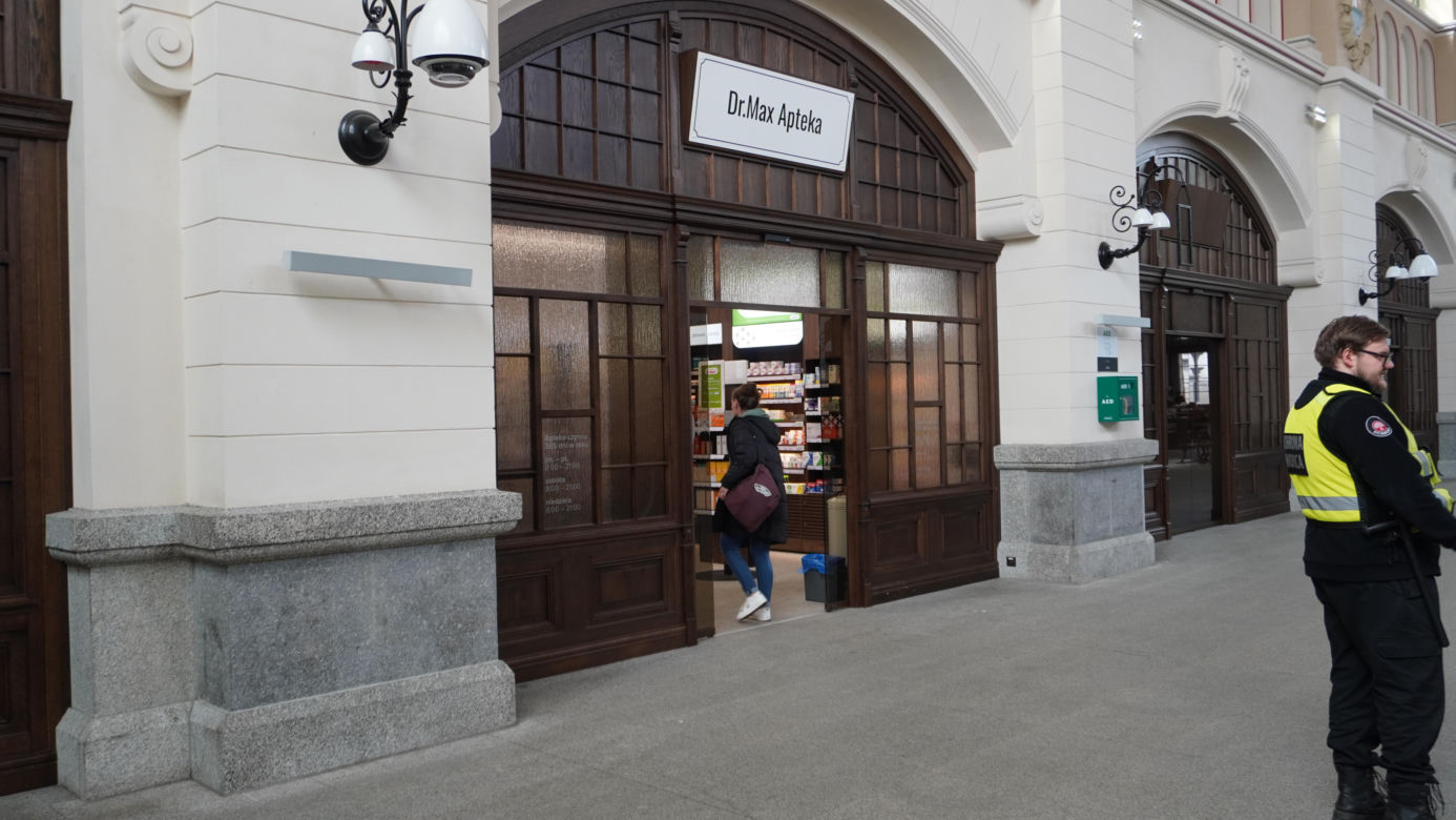 Lokale usługowe na Dworcu Głównym w Gdańsku