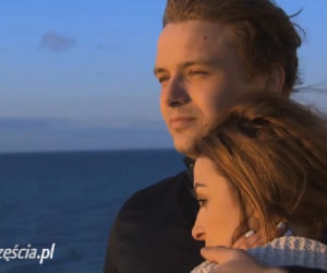 Barwy szczęścia po wakacjach 2015. Klara (Olga Jankowska), Hubert (Marek Molak)