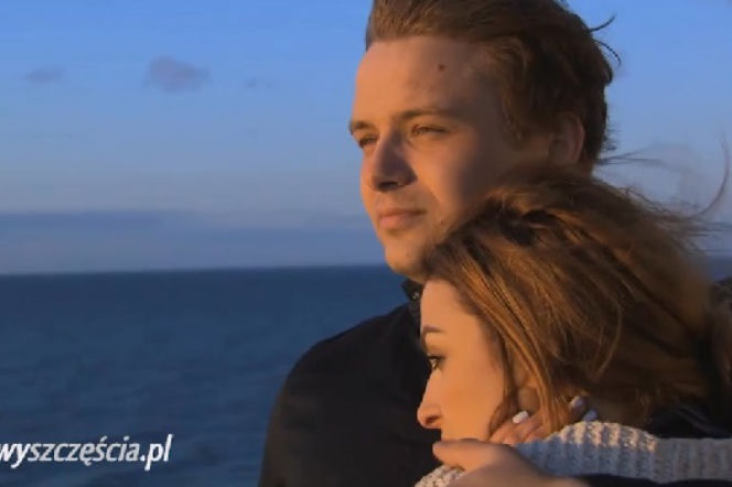Barwy szczęścia po wakacjach 2015. Klara (Olga Jankowska), Hubert (Marek Molak)