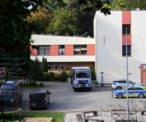 Pożar w ośrodku opiekuńczo-wychowawczym przy ul. Mazurskiej w Elblągu