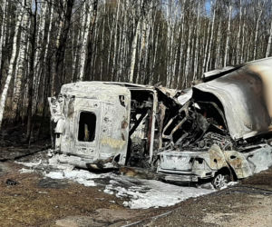 Spalił się we własnym aucie. Tragedia pod Mińskiem Mazowieckim