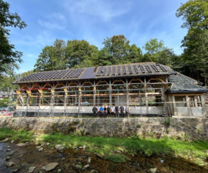 Pijalnia Dolnego Źródła w Świeradowie-Zdroju - zdjęcia z budowy i archiwalia