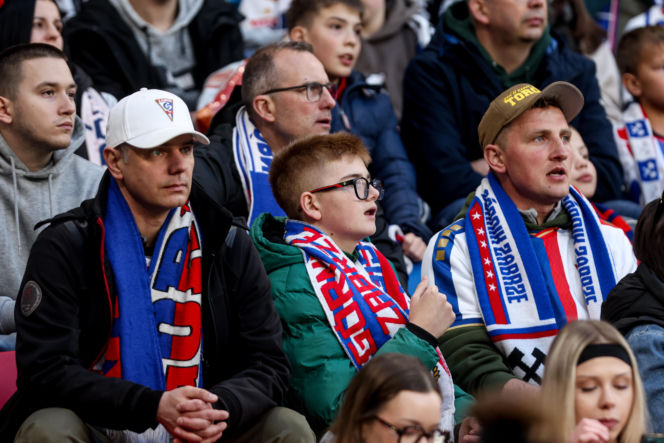 Górnik Zabrze - Raków Częstochowa: Zdjęcia kibiców i zawodników z meczu 25. kolejki PKO BP Ekstraklasy