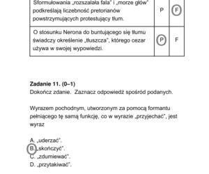 Egzamin ósmoklasisty 2020 - język polski - odpowiedzi