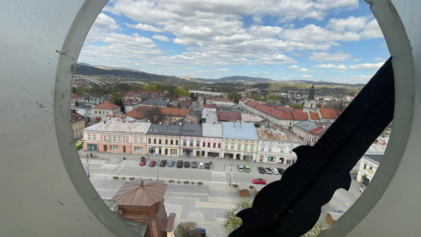 Byliśmy na szczycie wieży ratuszowej