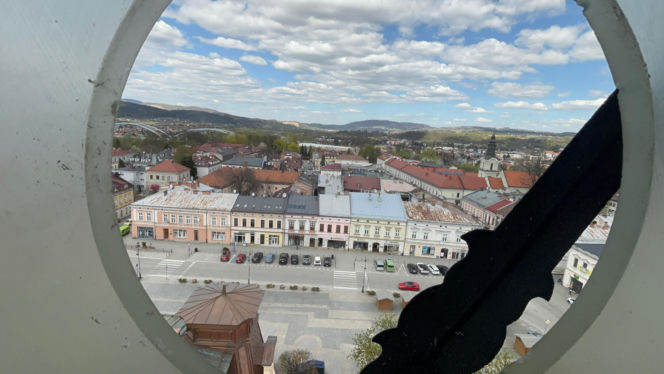 Byliśmy na szczycie wieży ratuszowej