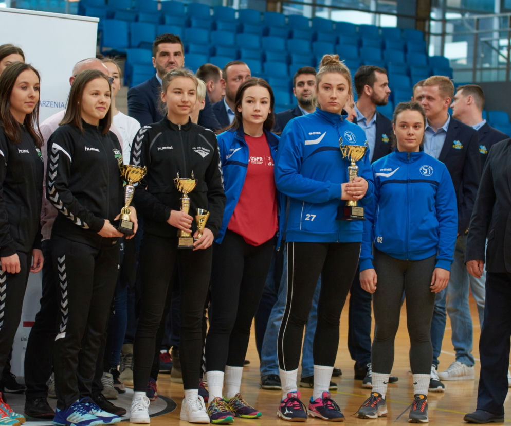 Najlepsi szczypiorniści z lubelskich klubów trenowali z uczniami