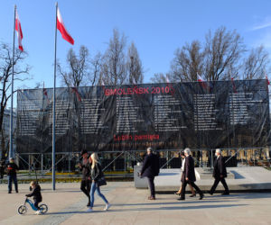 11 rocznica katastrofy smoleńskiej. Z powodu obostrzeń sanitarnych uroczystości w Lublinie były bardzo skromne 