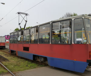 Zderzenie tramwajów na ul. Fordońskiej w Bydgoszczy [ZDJĘCIA]