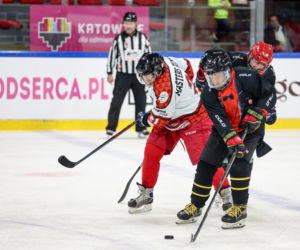 Mecz hokejowy Reprezentacji Artystów Polskich i Przedsiębiorców