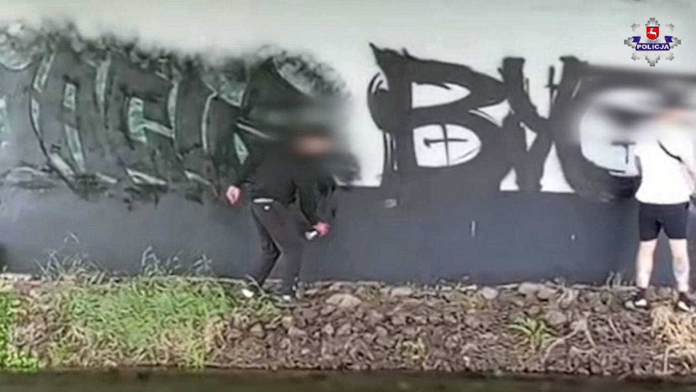 Grafficiarze złapani w Białej Podlaskiej