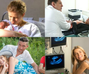 Seriale po wakacjach 2015. Ciąże i porody. Natalka (Marcjanna Lelek), Agnieszka (Magdalena Walach), Joanna (Anna Cieślak), Hana (Kamilla Baar)
