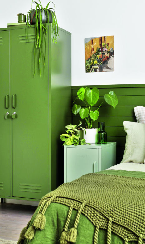 Wnętrza w stylu biophilic – wyraziste odcienie