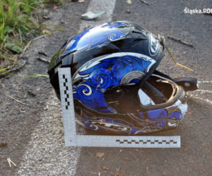 Śmiertelny wypadek w Mikołowie. Nie żyje motocyklista [ZDJĘCIA]