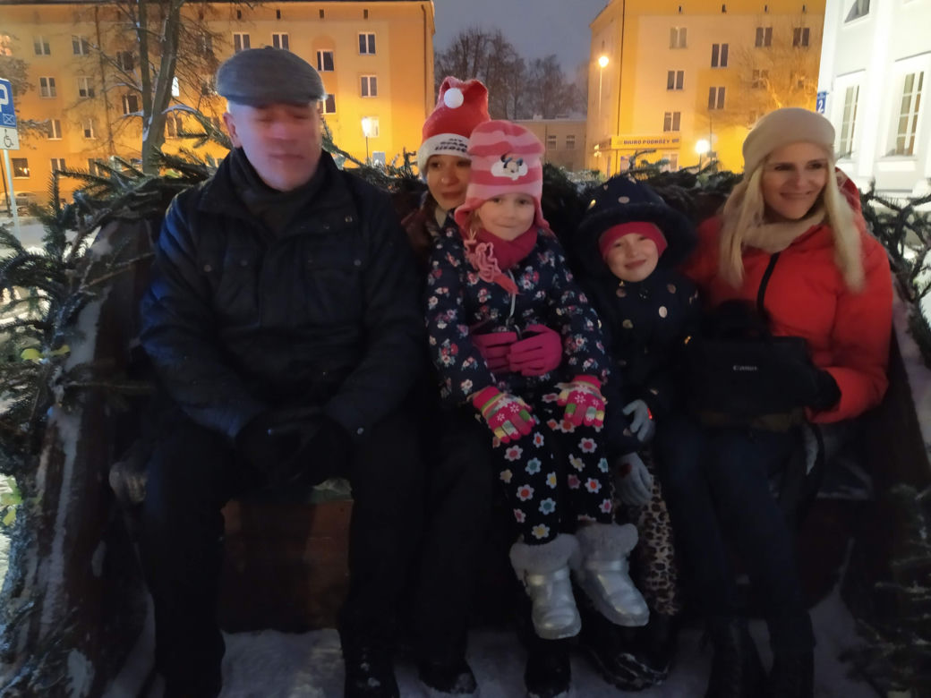 Siedlecka MotoWigilia 2022 przy placu gen. Sikorskiego w Siedlcach