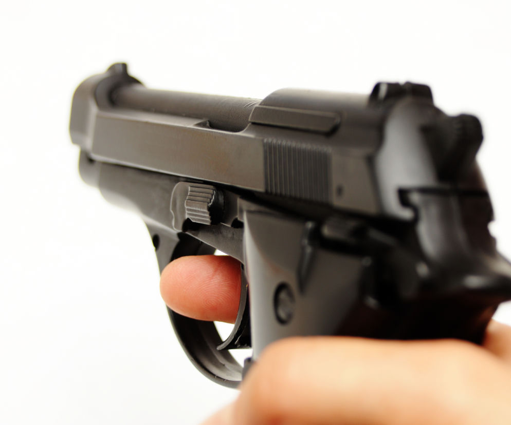pistolet, broń