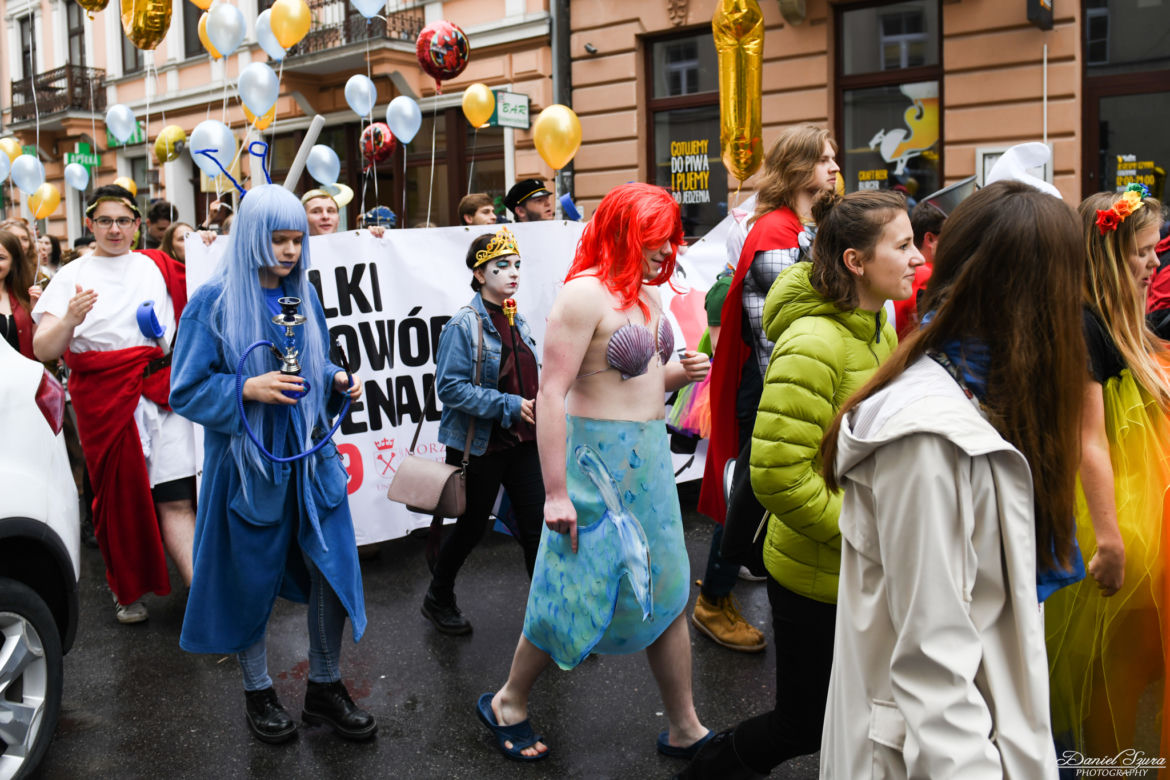 Juwenalia Krakowskie 2019. Studencki korowód przeszedł przez miasto!
