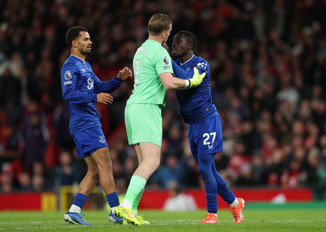 Awantura w meczu Man Utd - Everton