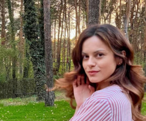 M jak miłość po wakacjach. Kasia (Paulina Lasota) na planie