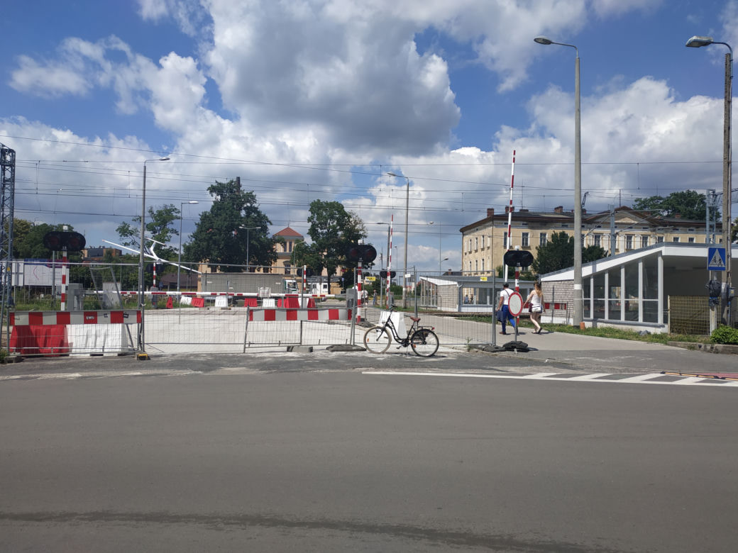 przejazd kolejowy na ul. Słowiańskiej