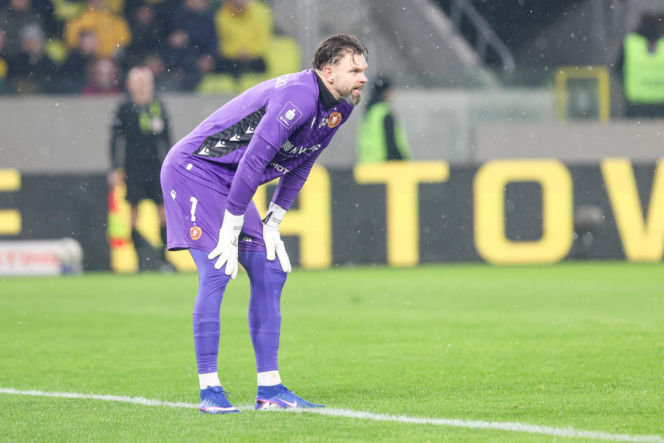 GKS Katowice - Widzew Łódź, zdjęcia kibiców z meczu 20. kolejki PKO BP Ekstraklasy