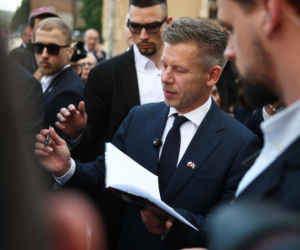 Peter Magyar w Krakowie