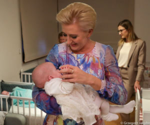 Para prezydencka u sześcioraczków w Małopolsce