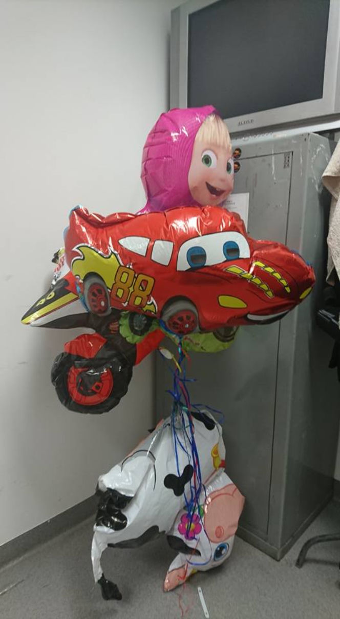 BALON WYBUCHŁ.