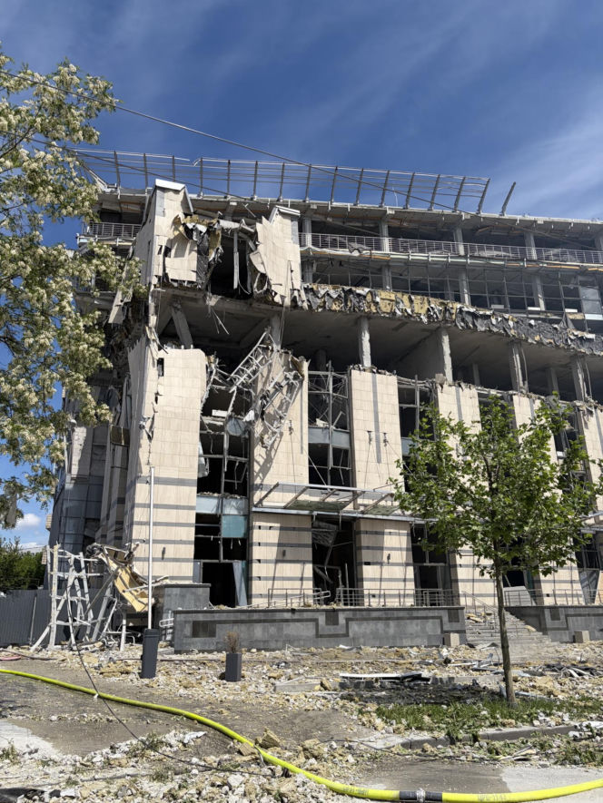Rosyjski atak na Kijów. Potworne zniszczenia [24.05.2026]