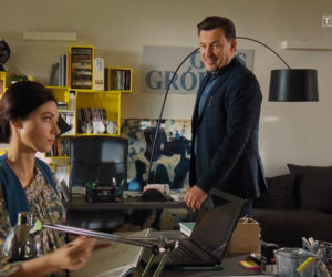M jak miłość, odcinek 1622: Iza (Adriana Kalska), Bosacki (Dariusz Kordek)