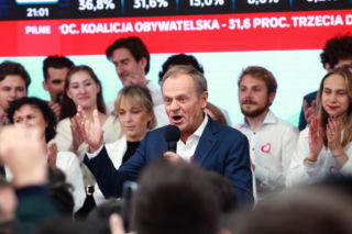 Sztab wyborczy Koalicji Obywatelskiej, 2023r.