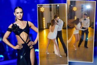 Daria Syta w ultrakrótkiej mini podczas pierwszego tańca! Cudem uniknęła wstydliwej wpadki?!
