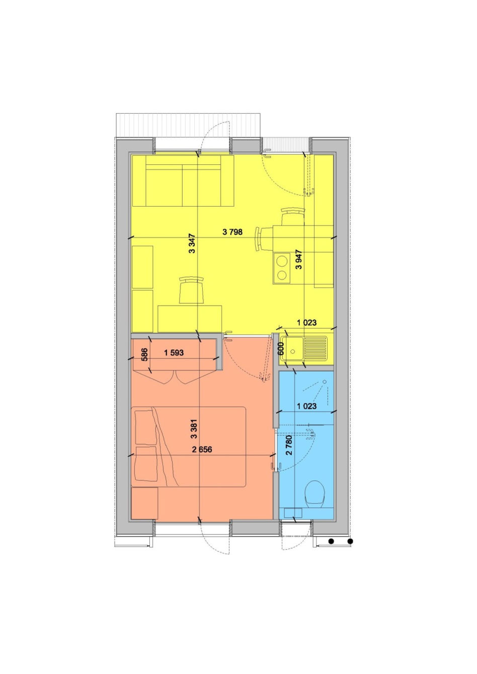 Jednostki mieszkalne Y:Cube projektu Rogers Stirk Harbour + Partner