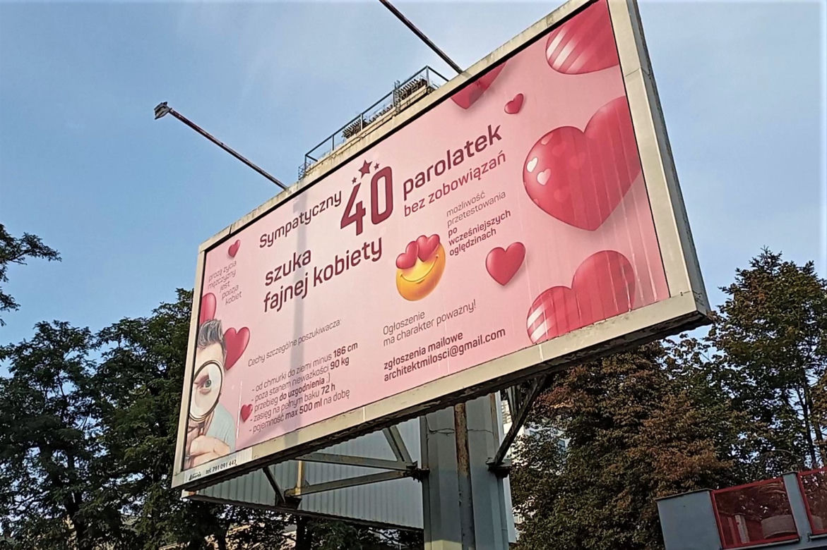 Nietypowe billboardy w Szczecinie