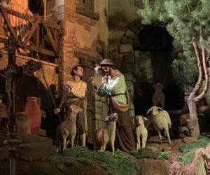 Żłóbek w Panewnikach 2025. Franciszkanie postawili na symboliczne sceny