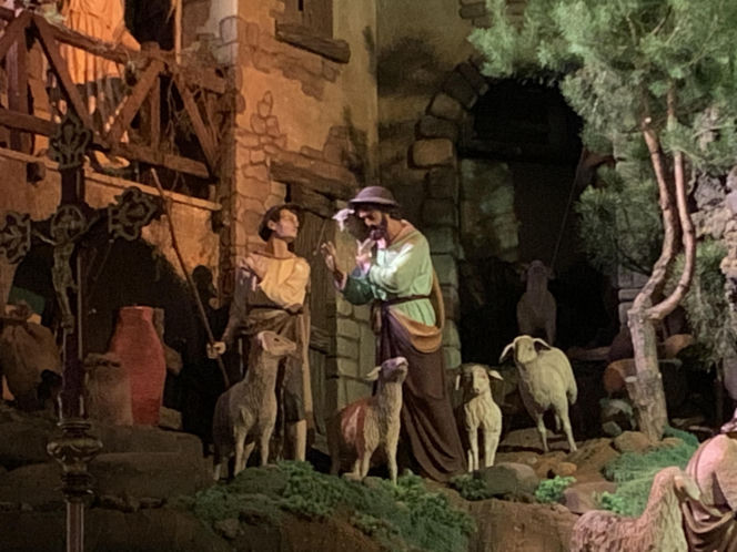 Żłóbek w Panewnikach 2025. Franciszkanie postawili na symboliczne sceny