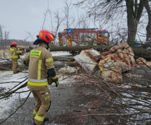 Wichura zniszczyła zabytkową kapliczkę przy sanktuarium