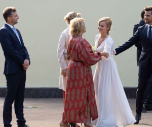 M jak miłość odc. 1562. Sonia (Barbara Wypych), Bartek (Arkadiusz Smoleński), Ula (Iga Krefft), Sobańska (Ewa Kasprzyk), Rafał (Jakub Kucner)