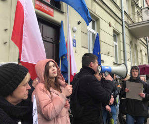 „Kuratorium do roboty”, „Zalewska, nie zdałaś”. Strajk uczniów w Lublinie